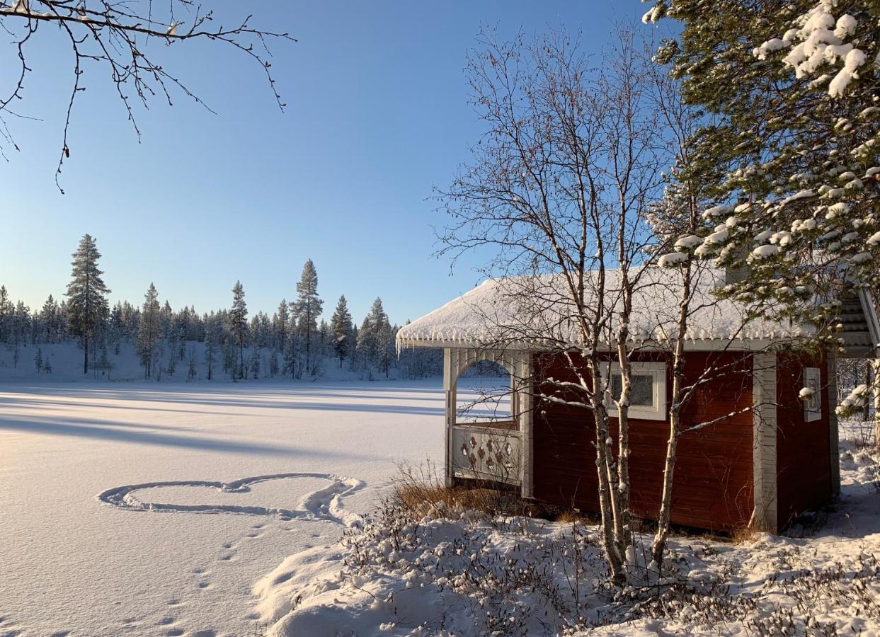 Off-Grid Cabin In Nattavaara Lapland מראה חיצוני תמונה